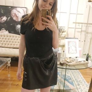 Sequin mini skirt